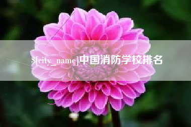 高平中国消防学校排名