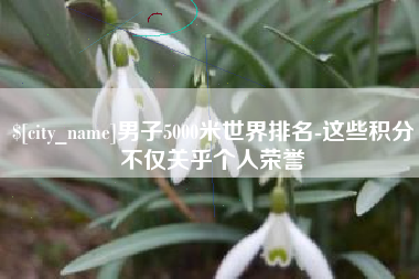 高平男子5000米世界排名-这些积分不仅关乎个人荣誉
