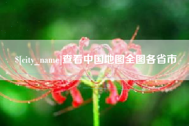 高平查看中国地图全图各省市