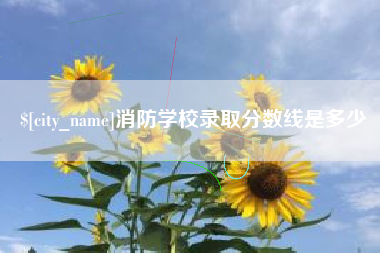 高平消防学校录取分数线是多少
