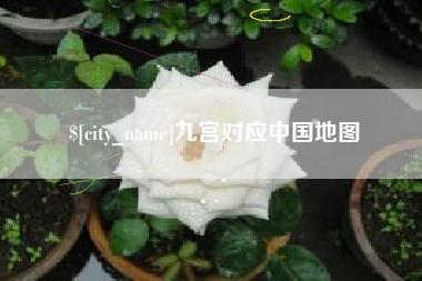 高平九宫对应中国地图