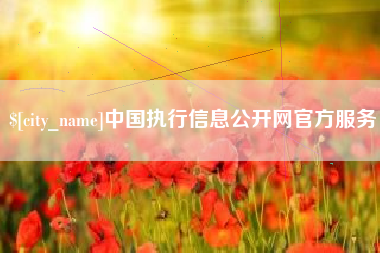 高平中国执行信息公开网官方服务