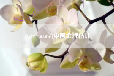 高平中国金牌估计