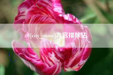 高平九宫排除法