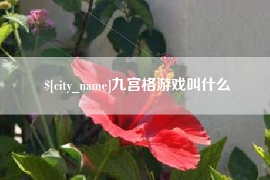 高平九宫格游戏叫什么