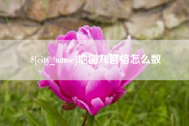 高平地图九宫格怎么数