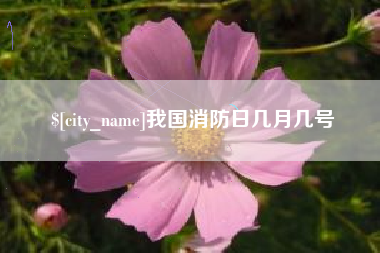 高平我国消防日几月几号