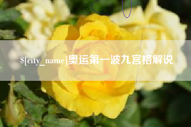 高平奥运第一波九宫格解说
