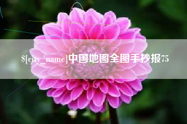 高平中国地图全图手抄报75
