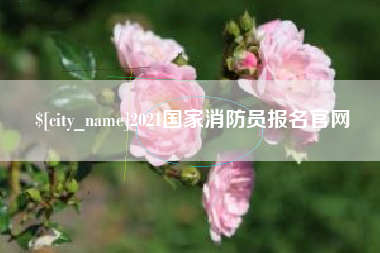 高平2021国家消防员报名官网