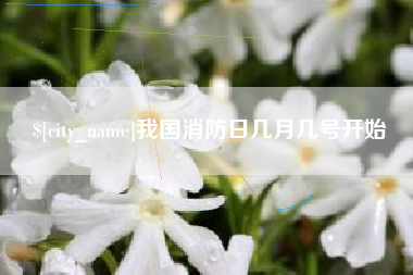 高平我国消防日几月几号开始