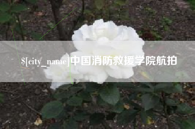 高平中国消防救援学院航拍