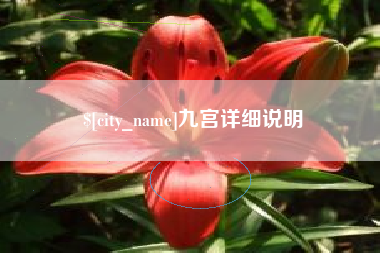 高平九宫详细说明