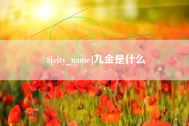 高平九金是什么