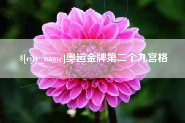 高平奥运金牌第二个九宫格