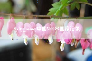 高平中国5000米国家记录